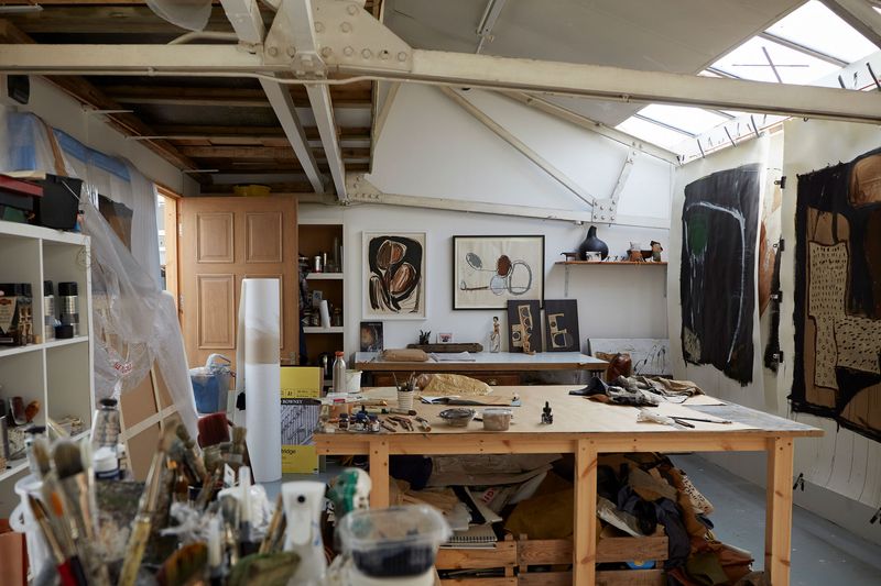 Inside Queensrollahouse artist studio