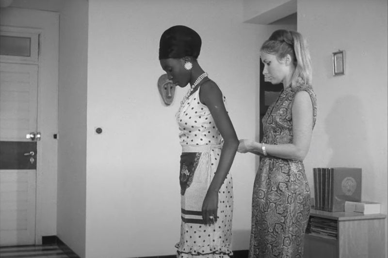 Film Still of Black Girl by Ousmane Sembene